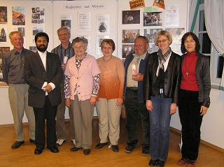 Foto von den geehrten Mitgliedern bei der JHV